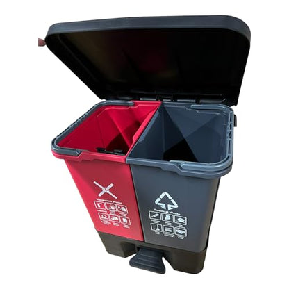 Dual Recycling Bin - Premium BISS from Chabrias Ltd - Just £24.99! Shop now at Chabrias Ltd