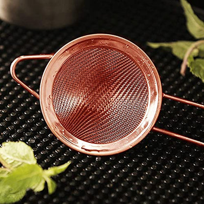 Chabrias Fine Mesh Cocktail Strainer Small Sieve- Stainless Steel - 23 x 7.8 x 4.6cm - Professional Bartending Tool - Premium Kitchen from Chabrias Ltd - Just £4.99! Shop now at Chabrias Ltd