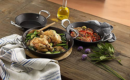 Samuel Groves Britannia Recycled Cast Iron Frying Pan Skillet Cookware Range Made in England - Premium Kitchen from Chabrias Ltd - Just £71.75! Shop now at Chabrias Ltd