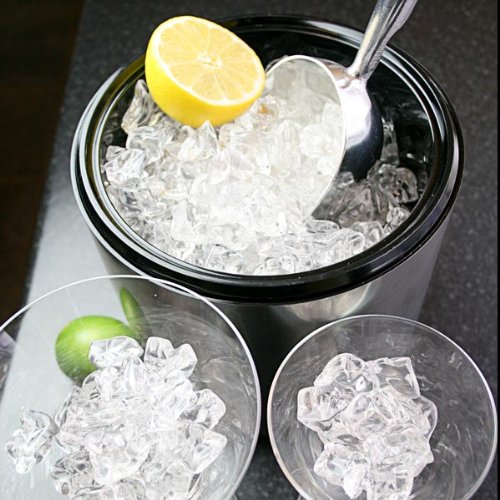 Brushed Aluminium Ice Bucket, 10L