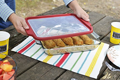 Anchor Hocking Glass Baking Dish with TrueFit Lid