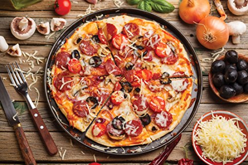 Pizza Tray Gripped, 8" - Premium Home from Chabrias - Just £5.99! Shop now at Chabrias Ltd